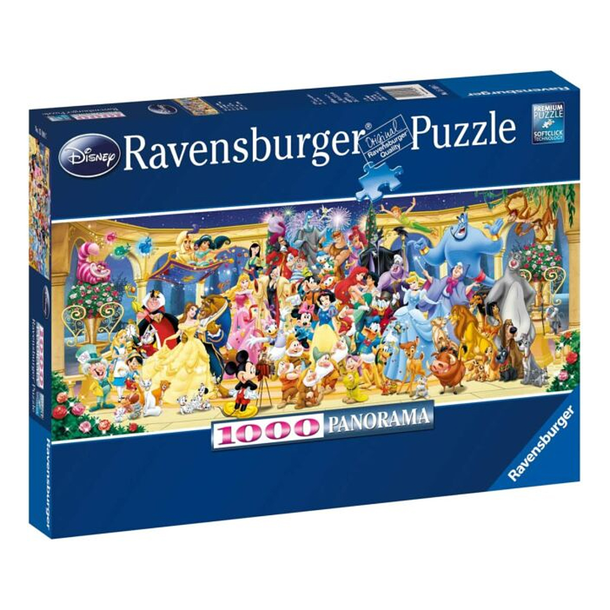 Rompecabezas Ravensburger Panoramic Disney 15109 1000 piezas