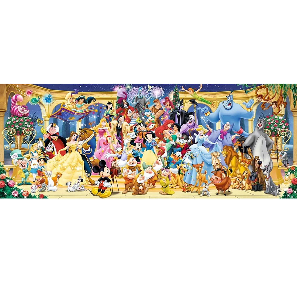 Rompecabezas Ravensburger Panoramic Disney 15109 1000 piezas