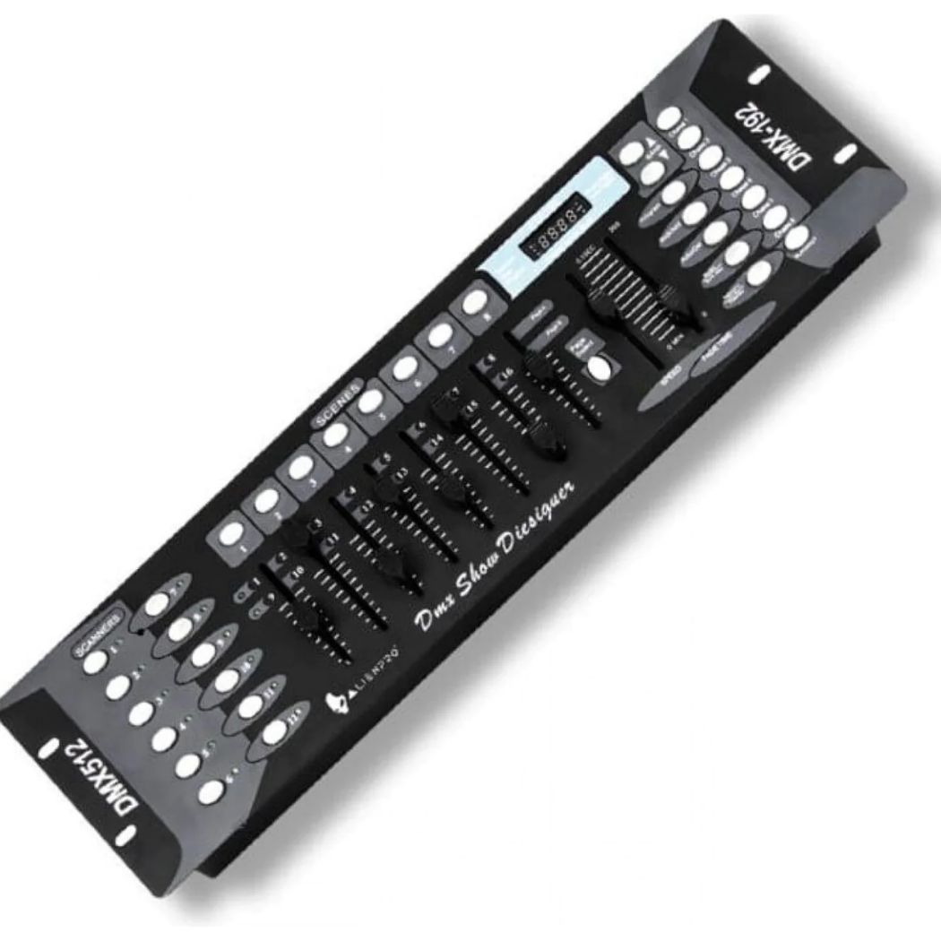 Controlador de luces ALIEN PRO DMX192 30 Bancos 92 canales 