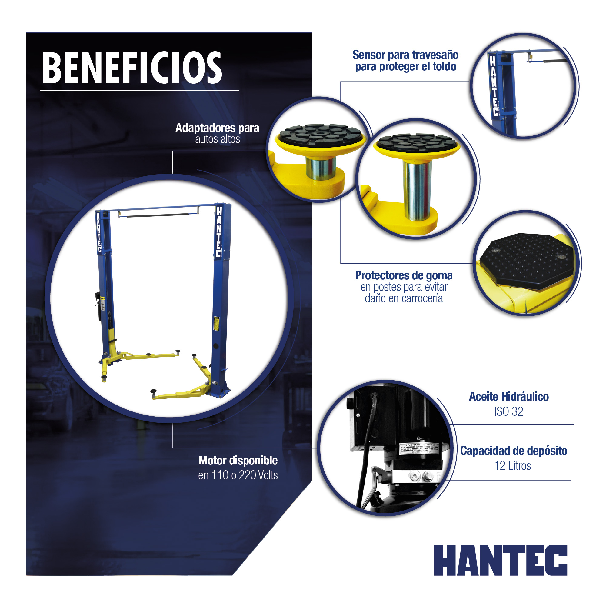 Rampa Portería 2 Dos Postes Normal 10500 Lb