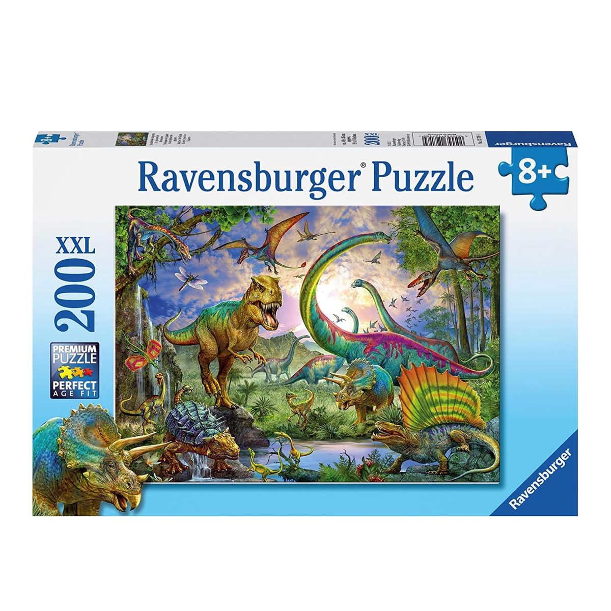 Rompecabezas Diseño Reino De Dinosaurios Ravensburger Log-on
