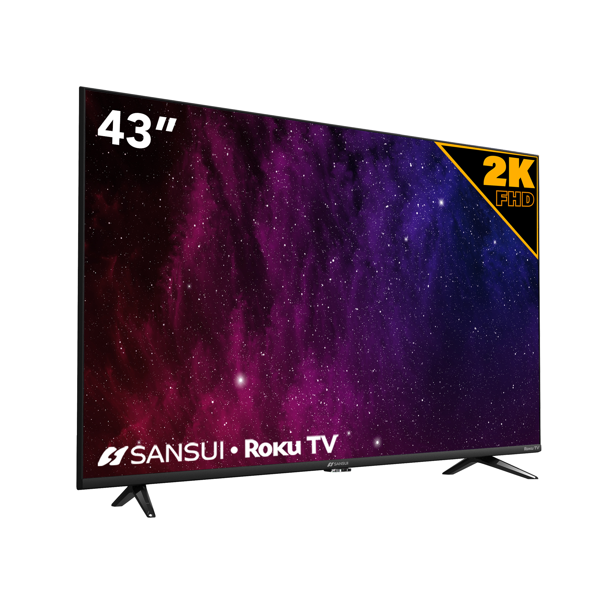 Pantalla SANSUI 43" Roku, Full HD, Smart, SMX43P7FR