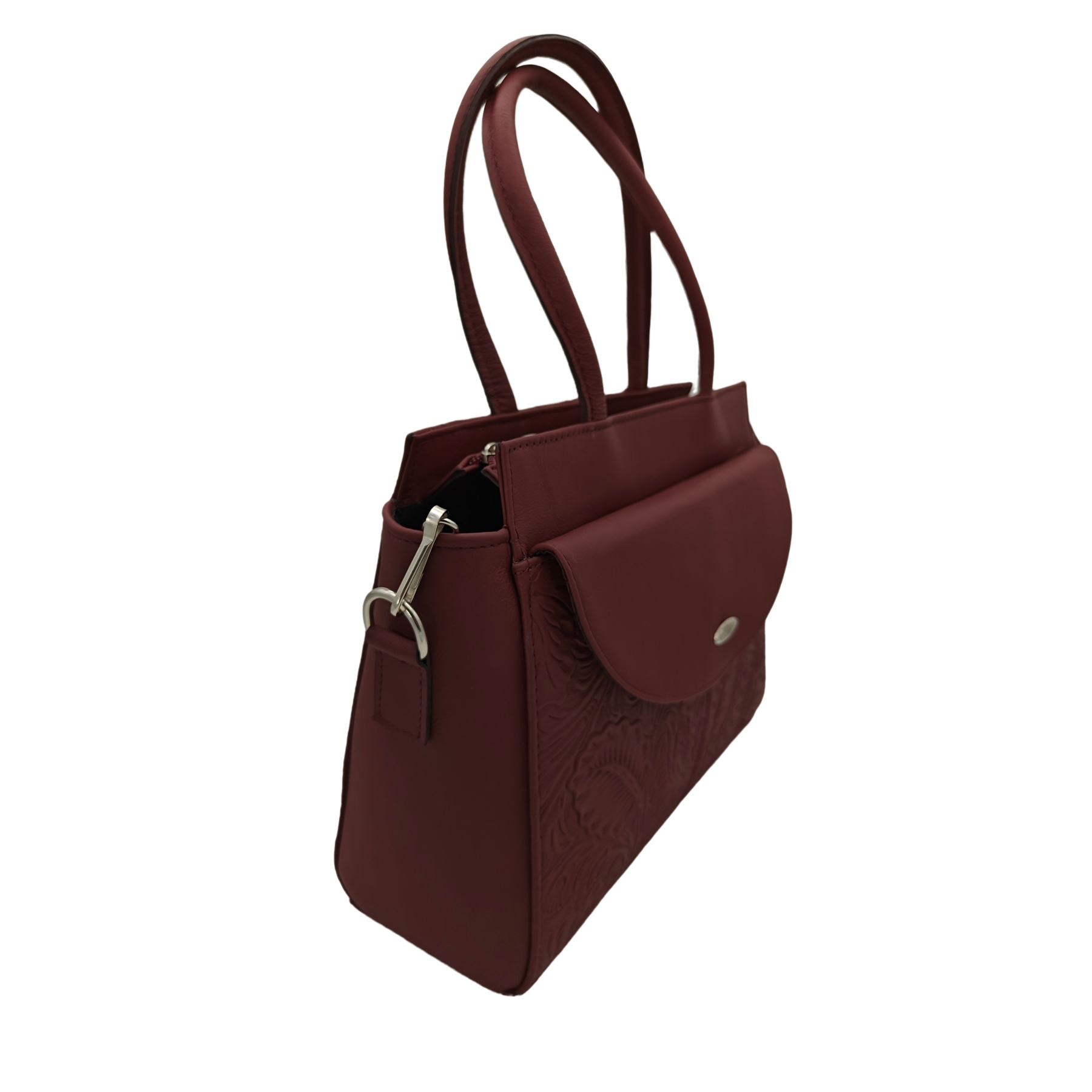 Bolso en Piel Vacuno Cincelada Fana Francis Chedrón