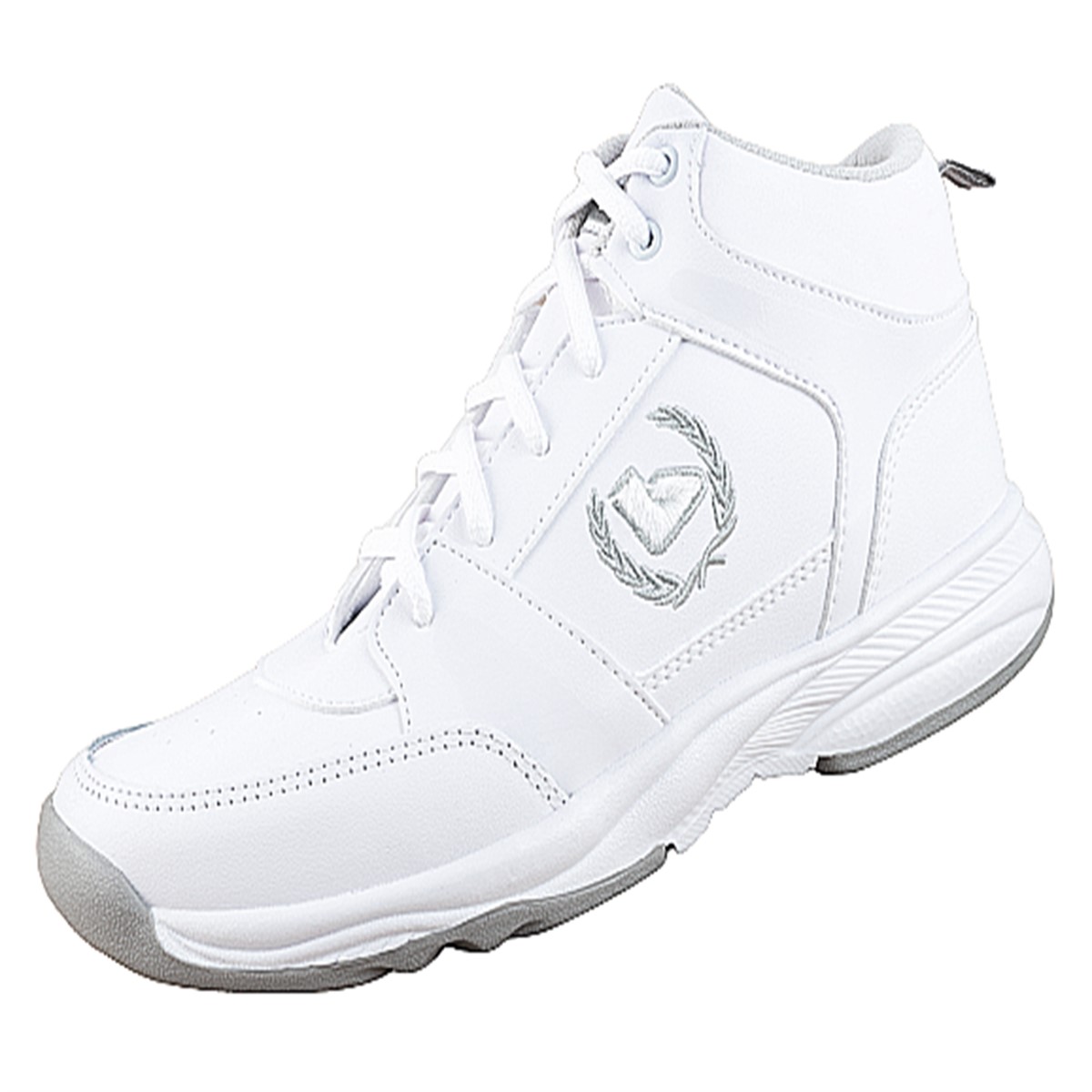 Tenis Escolares Niño Arco Ortopédico 604 Blanco Plata 22-30.