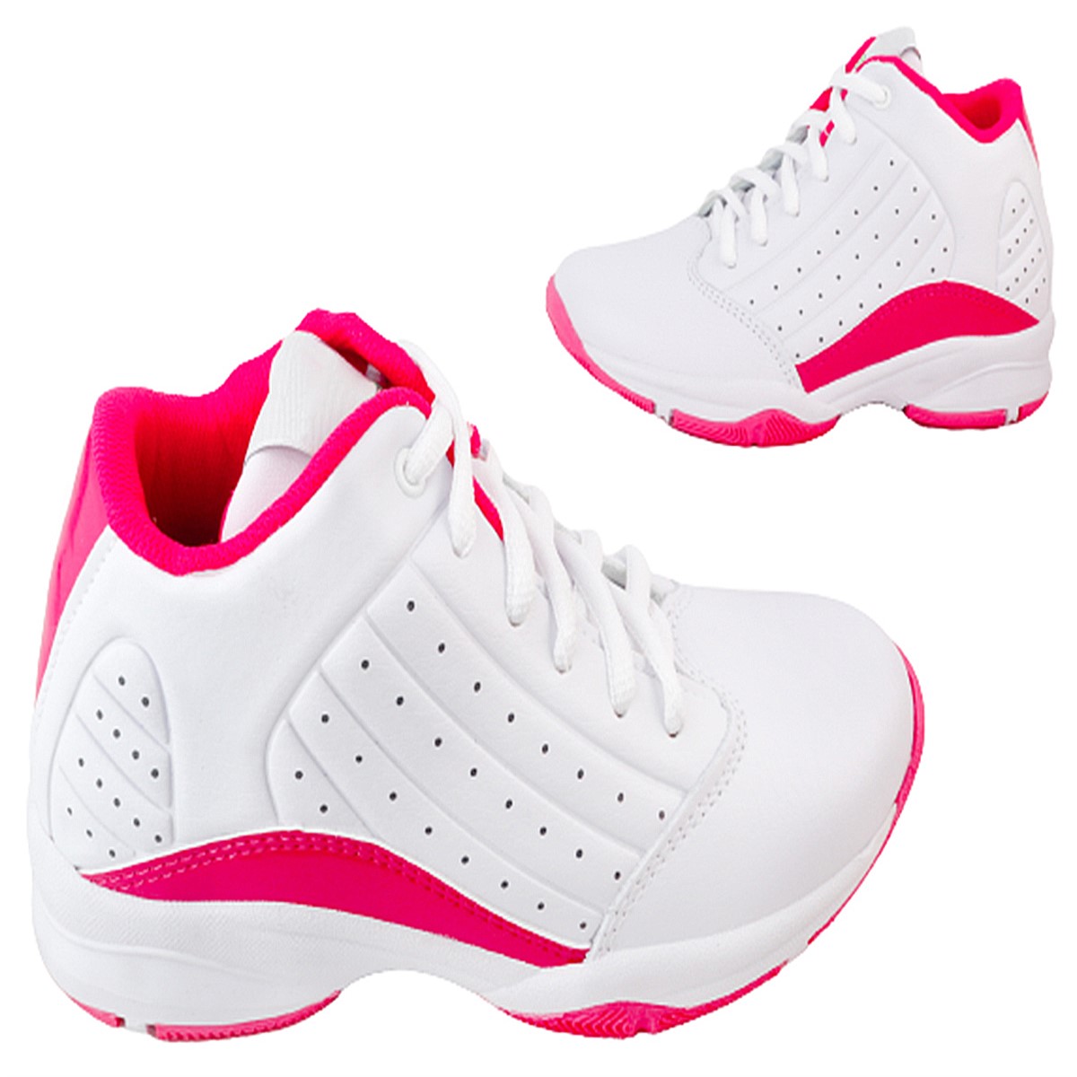 Tenis Bota Escolar Niña Arco Ortopedico Baloncesto 587-BF (12.0 - 21.5).