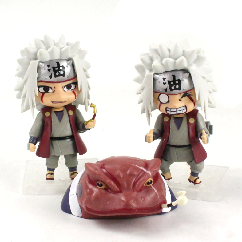 Jiraiya Gamabunta Naruto Shippuden Nendoroid 2 Figuras Anime