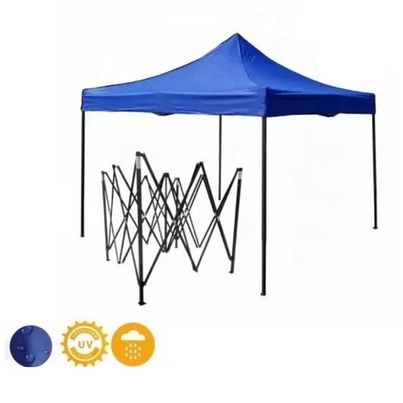 Carpa Toldo 3x3 Reforzado Plegable Impermeable Con Armazon
