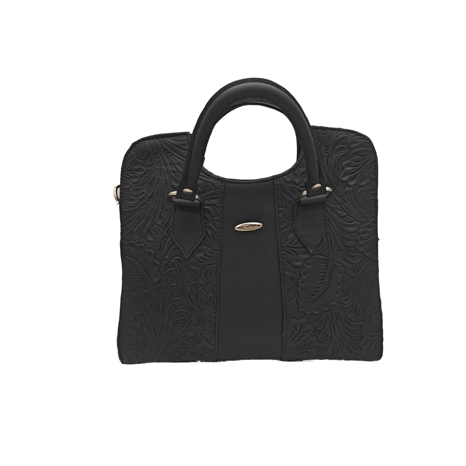 Bolso en Piel Vacuno Cincelada Fana Thaliss Negro