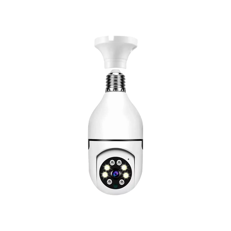 Camara Foco 360 Grados Wifi Ip Seguridad Espía Oculta Hd Spy
