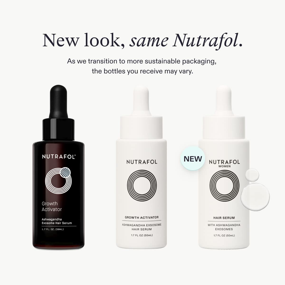 Nutrafol suero para el cabello para mujer