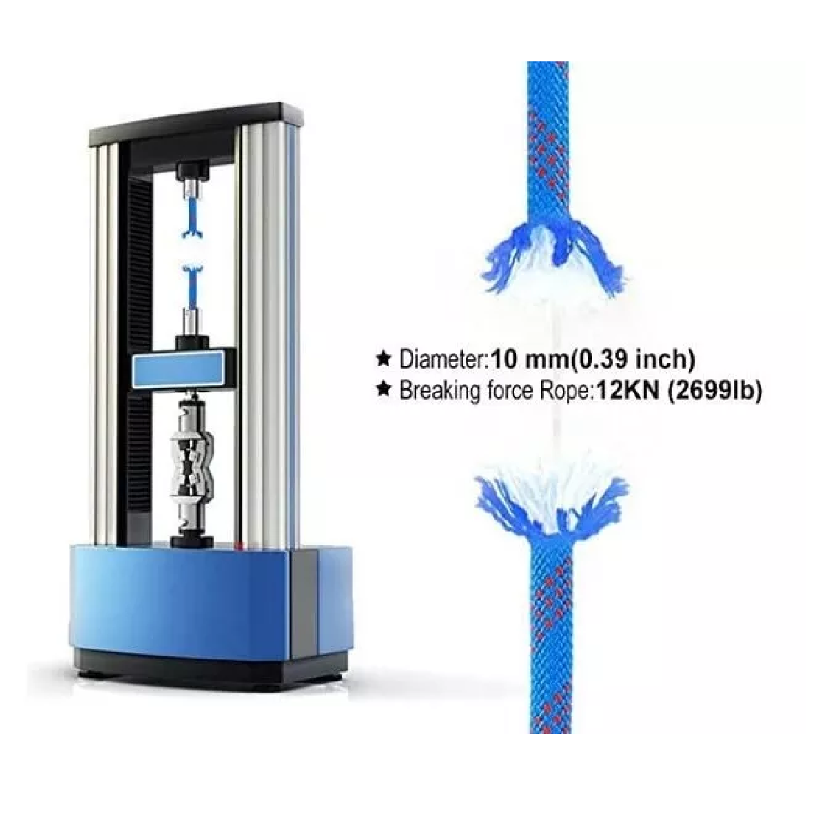 Cuerda De Escalada, Rescate Estática De 10mm 20m