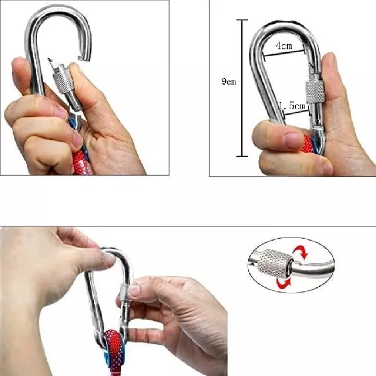 Cuerda De Escalada, Rescate Estática De 10mm 20m