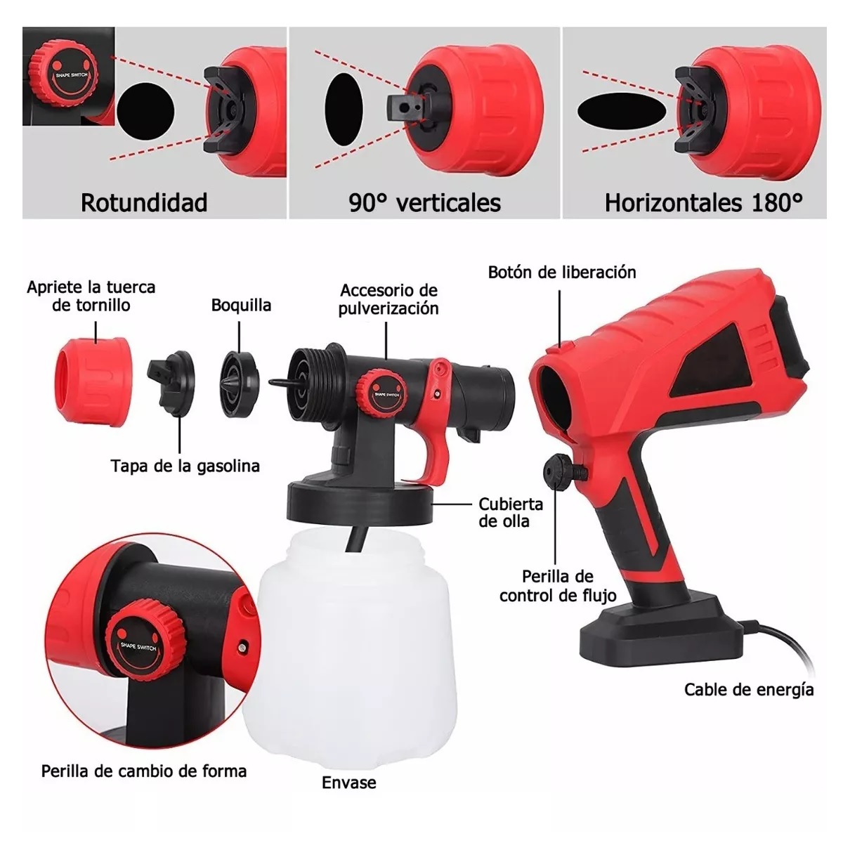 Multipropósito,pistola Para Pintar Electrica 127v 600w