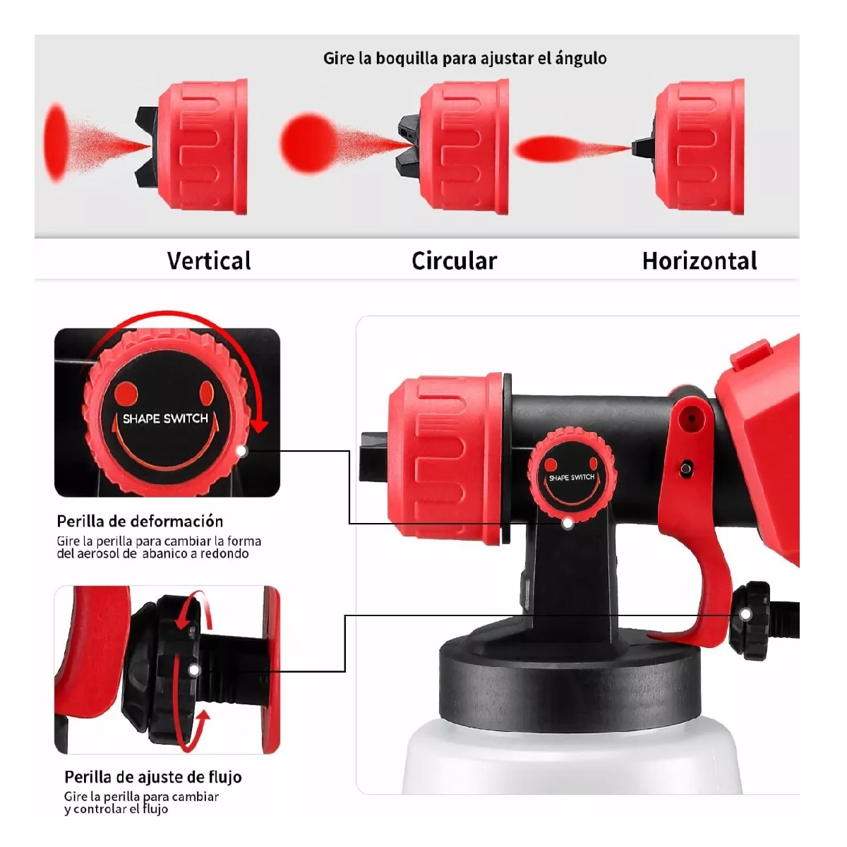 Multipropósito,pistola Para Pintar Electrica 127v 600w