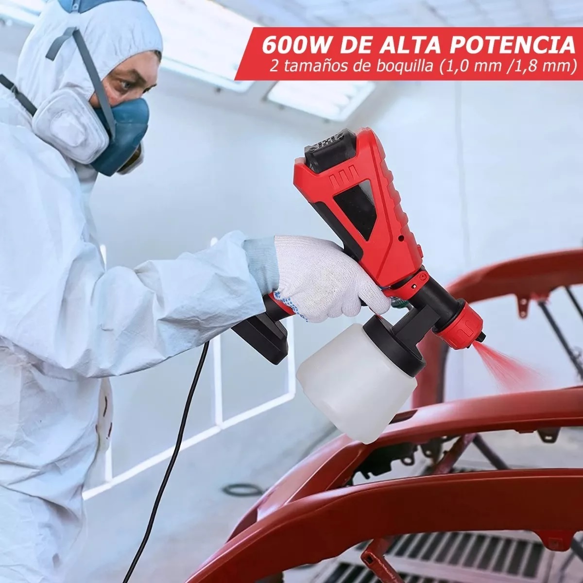 Multipropósito,pistola Para Pintar Electrica 127v 600w