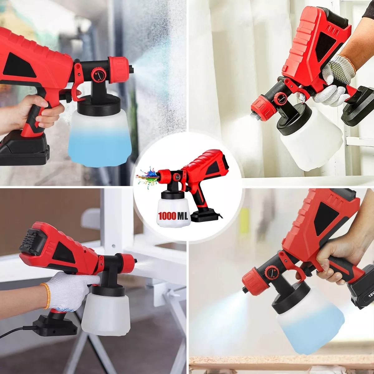 Multipropósito,pistola Para Pintar Electrica 127v 600w