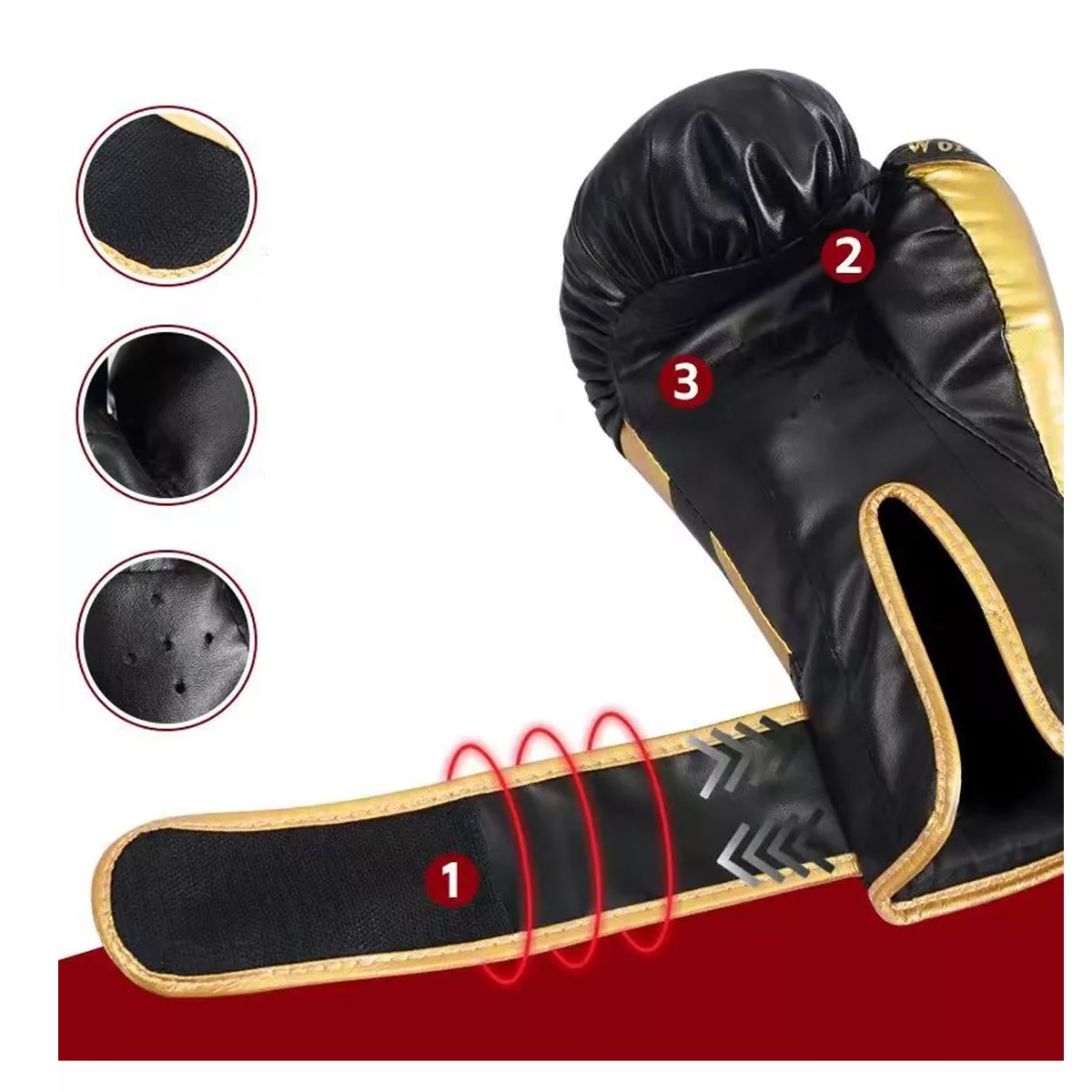 Saco Bolsa Boxeo 120 Cm Saco De Boxeo Deportivo Profesional Black 5