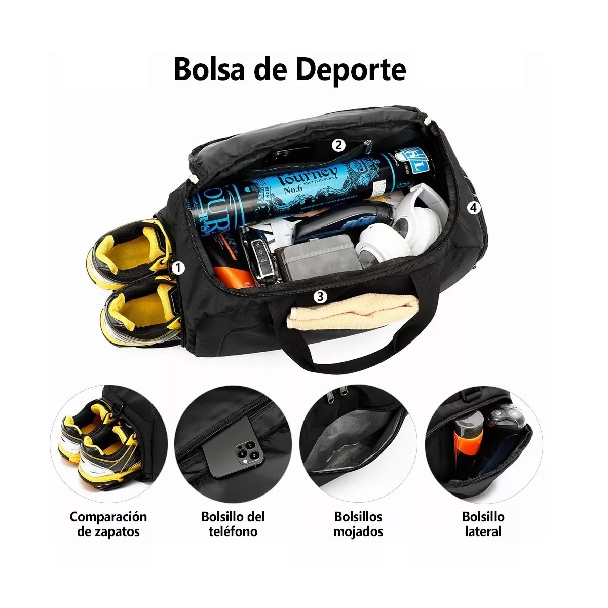 Mochila Deportiva Maleta Gym Viaje