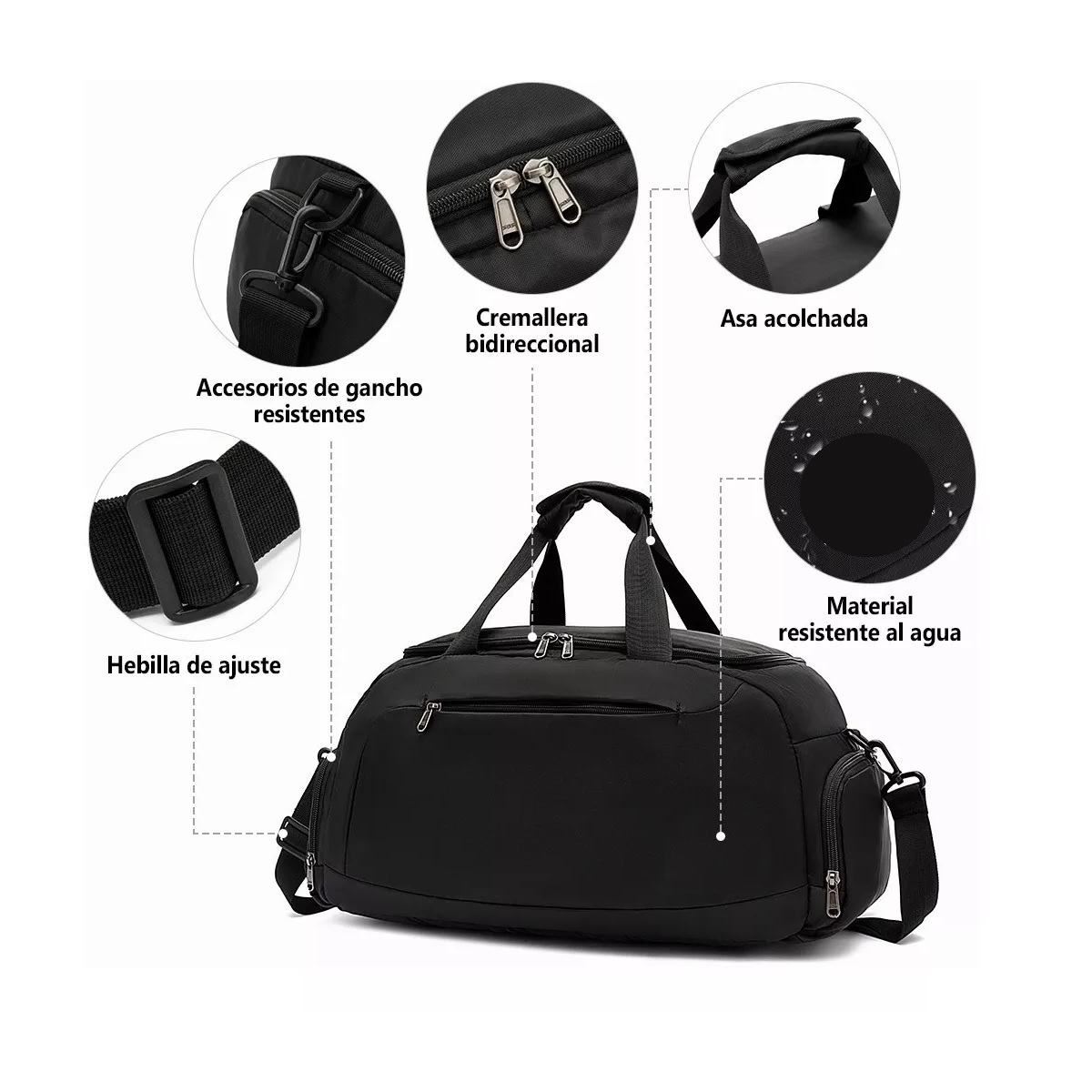 Mochila Deportiva Maleta Gym Viaje