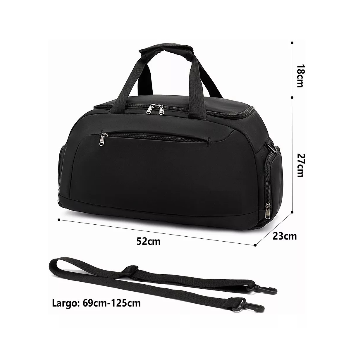 Mochila Deportiva Maleta Gym Viaje