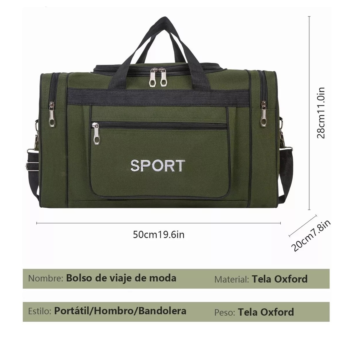 Maleta Deportiva Maleta Viaje Bolsa Gym Yoga Gran Capacidad, Moda de Mujer