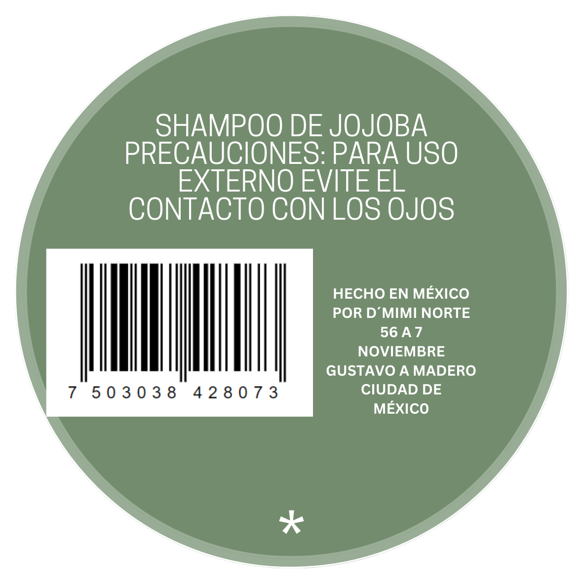 shampoo de jojoba