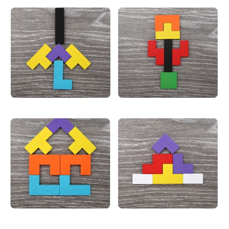 Juego de bloques para estimulacion temprana.