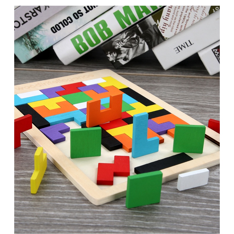 Juego de bloques para estimulacion temprana.