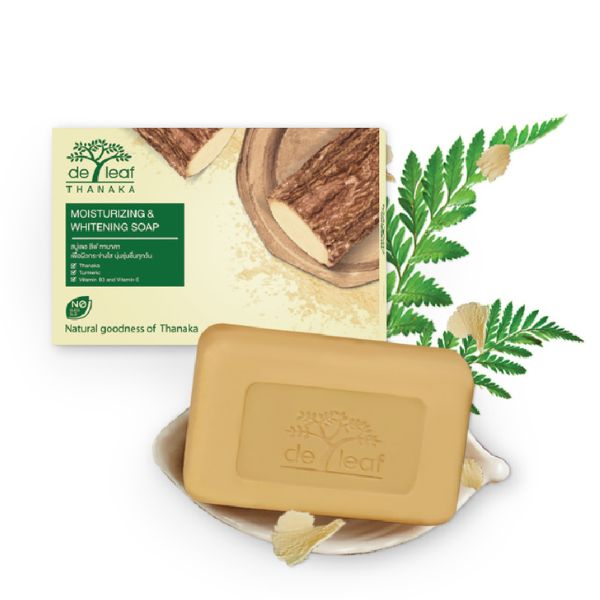 Jabón Thanaka Natural 100g. Blanquea y quita manchas. Controla Acne