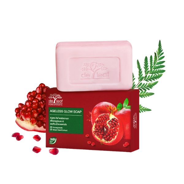 Jabón de Granada Natural 100 g. Cierra poros y Blanquea tu piel. Glicerina. Antioxidante.