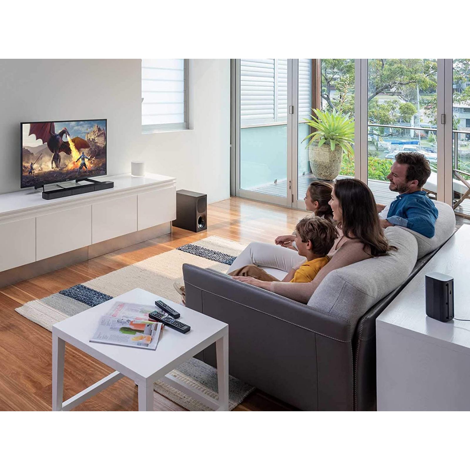 Sony Barra de sonido para Teatro en Casa de 5.1 canales con tecnología  Bluetooth® | HT-S500RF