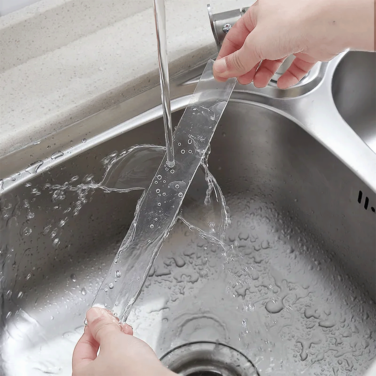 Cinta mágica doble cara reutilizable nano tape ERGY.