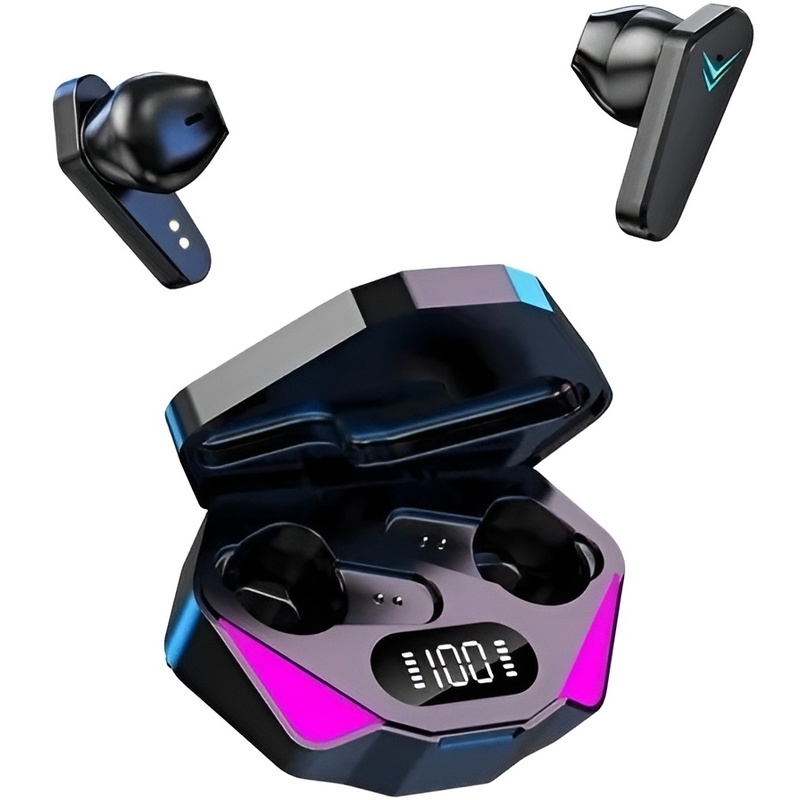 Audífonos In-ear Gamer Inalámbricos Bluetooth Con Pantalla