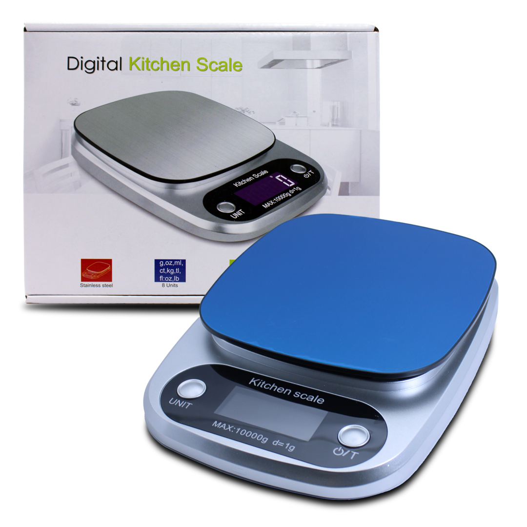 Bascula Digital De Precisión Para Cocina 10kg 