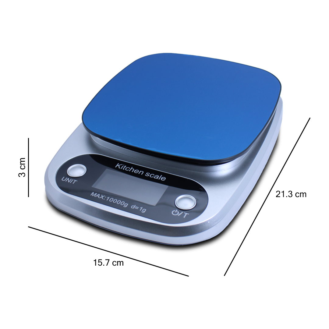 Bascula Digital De Precisión Para Cocina 10kg 