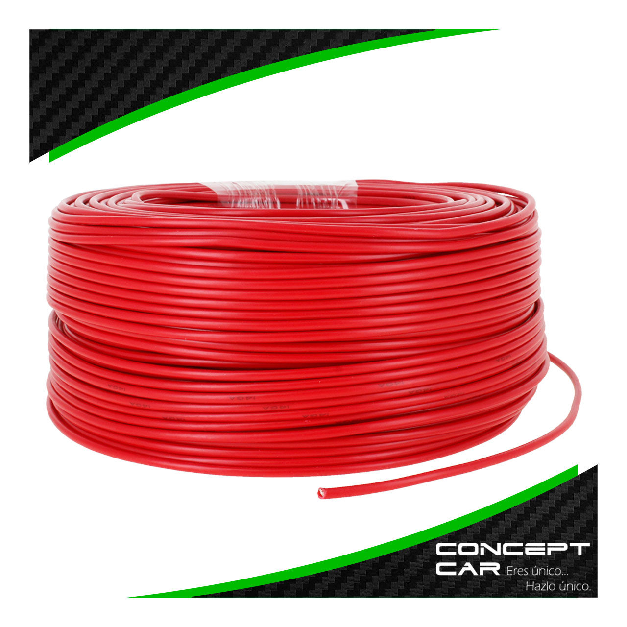 Rollo Cable Para Instalacion Automotriz Calibre 14 100 Mts