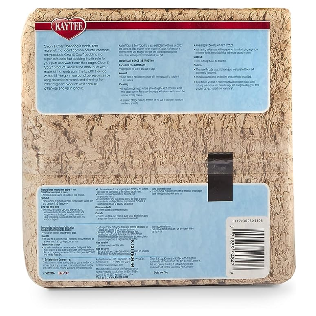 Sustrato para mascotas Natural Clean & Cozy 72L  (exp 4394pul3)