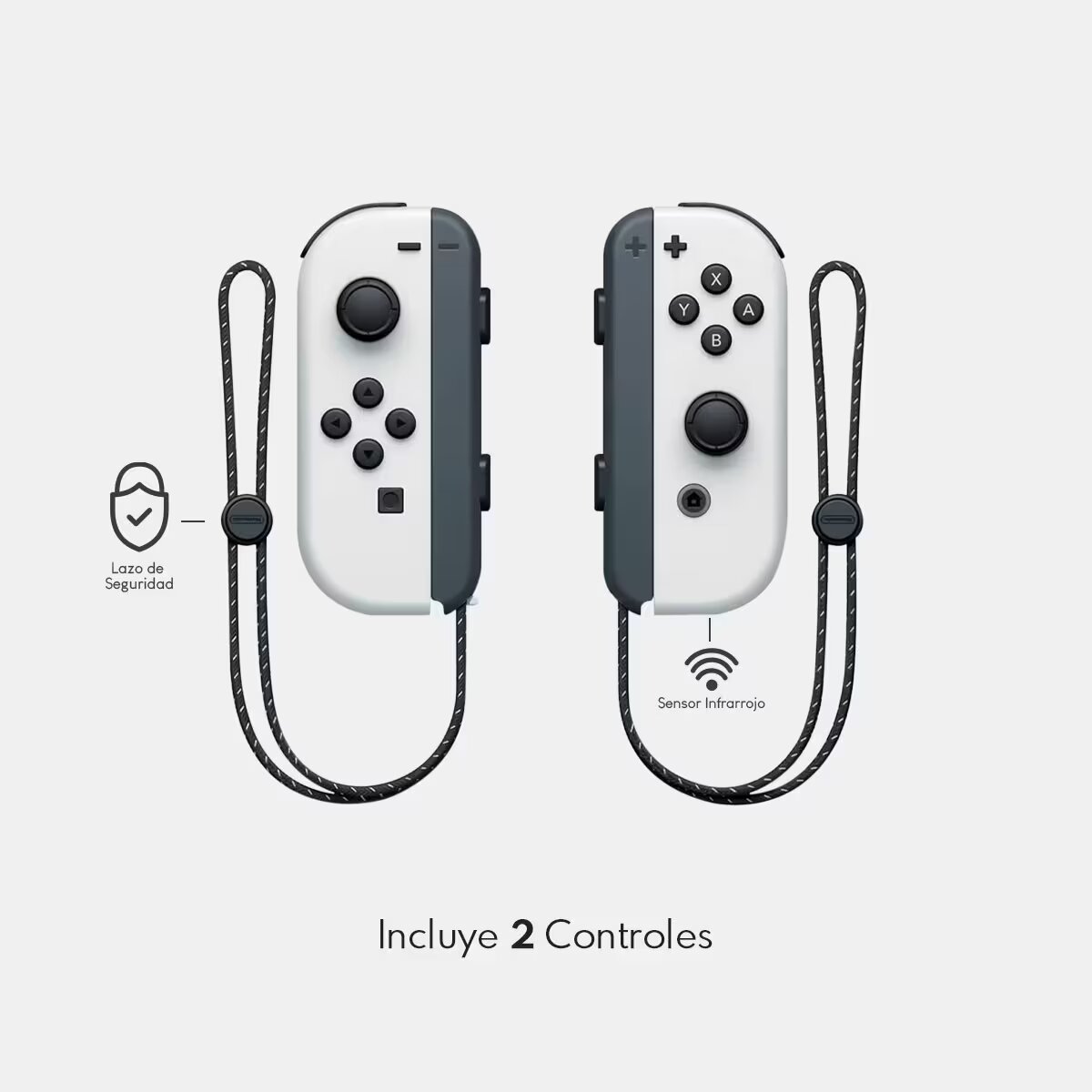 Consola Nintendo Switch OLED 64GB Blanco (Versión Internacional)