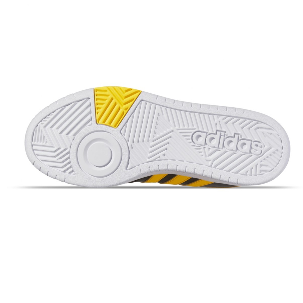 Tenis Casual Adidas Hoops 3.0 Negro/amarillo de Hombre IG7908