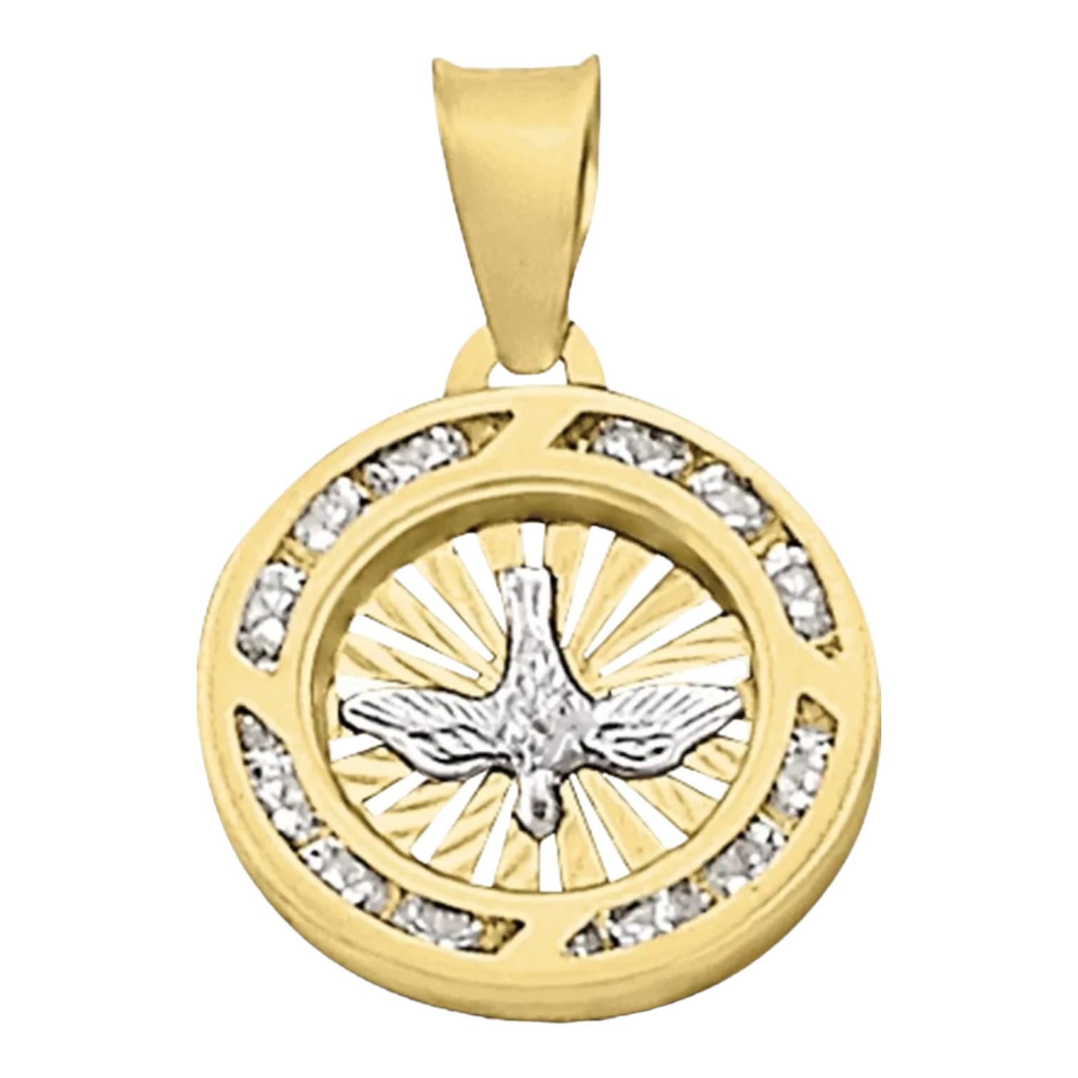 Kit Medalla Bautizo + Cadena Oro 10K + Obsequio