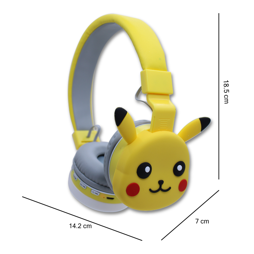 Aud fonos Bluetooth Pikachu