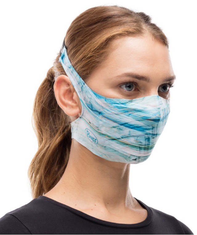 BUFF FILTER MASK MAKRANA SKY BLUE