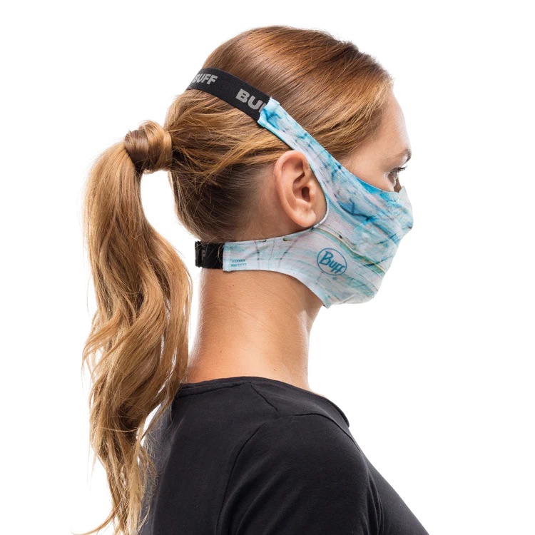 BUFF FILTER MASK MAKRANA SKY BLUE