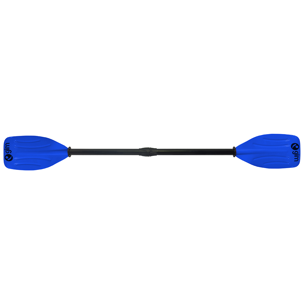 Remo Doble De PVC Para Kayak Longitud 127cm En Color Azul Paletas De Polipropileno Es Una Gran Opción Para Los Amantes Del Kayak Que Buscan Un Remo Ligero Y Durable