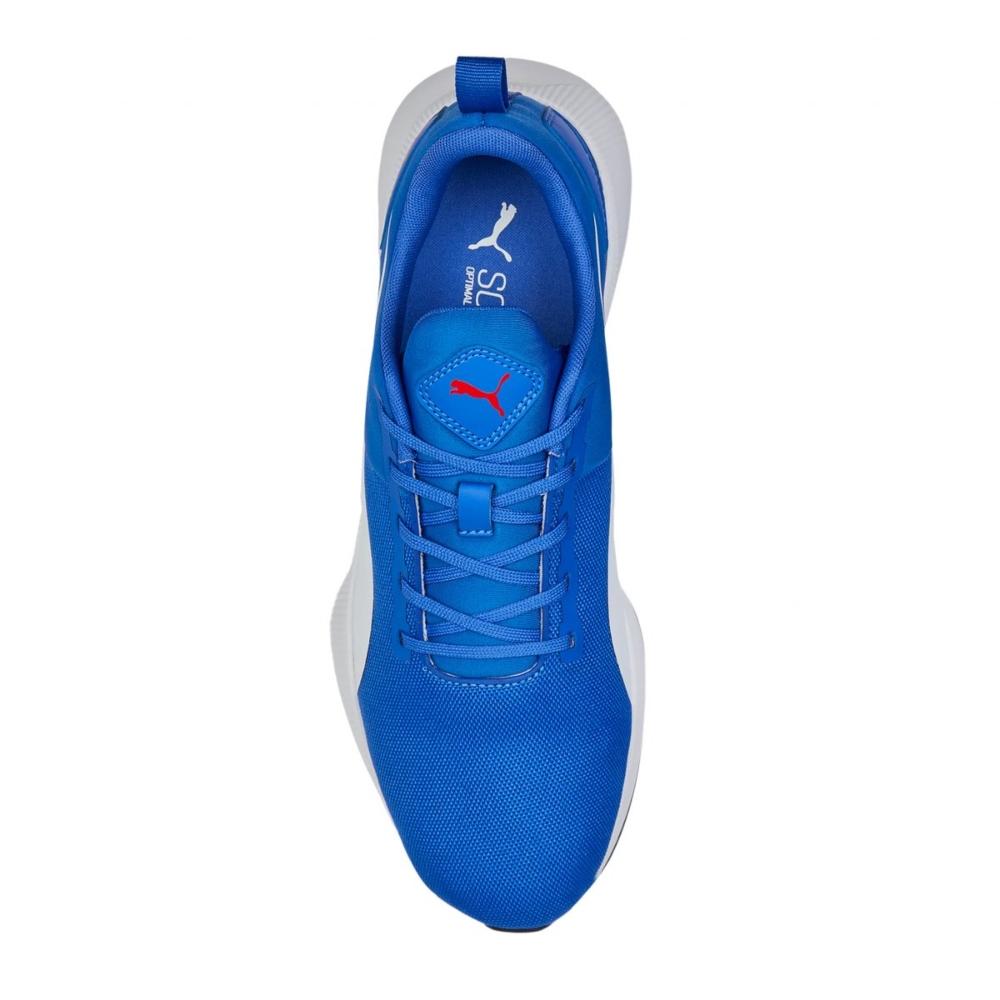 Tenis Deportivo Puma Flyer Runner Mesh Azul/blanco De Hombre 195343 18