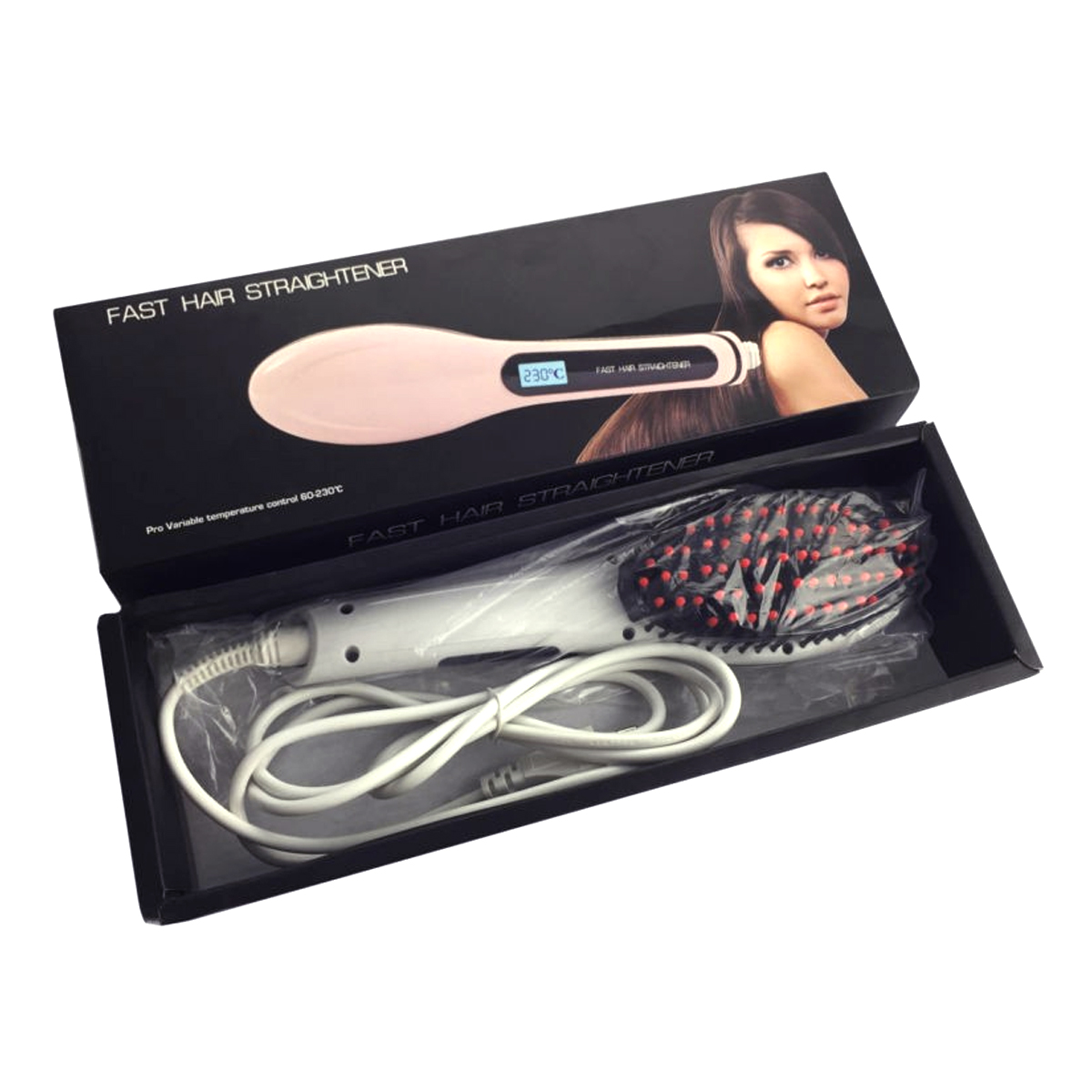 Cepillo Alisador Fast Hair Straightener Belleza Cabello