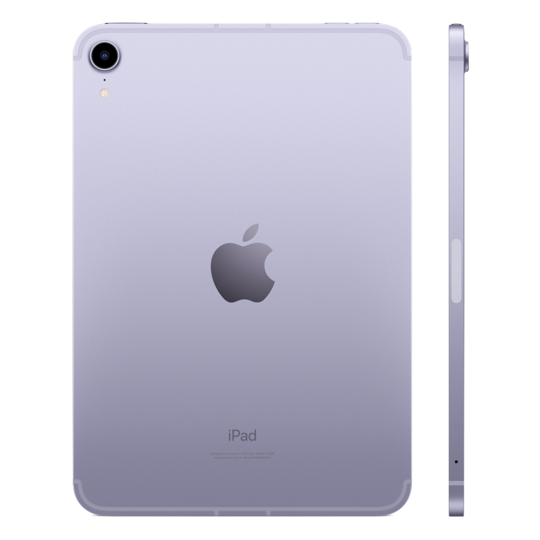 iPad mini Liquid Retina con True Tone de 8.3" 6a generación Wi-Fi + Celular 256 GB Morado MK8K3LZ/A