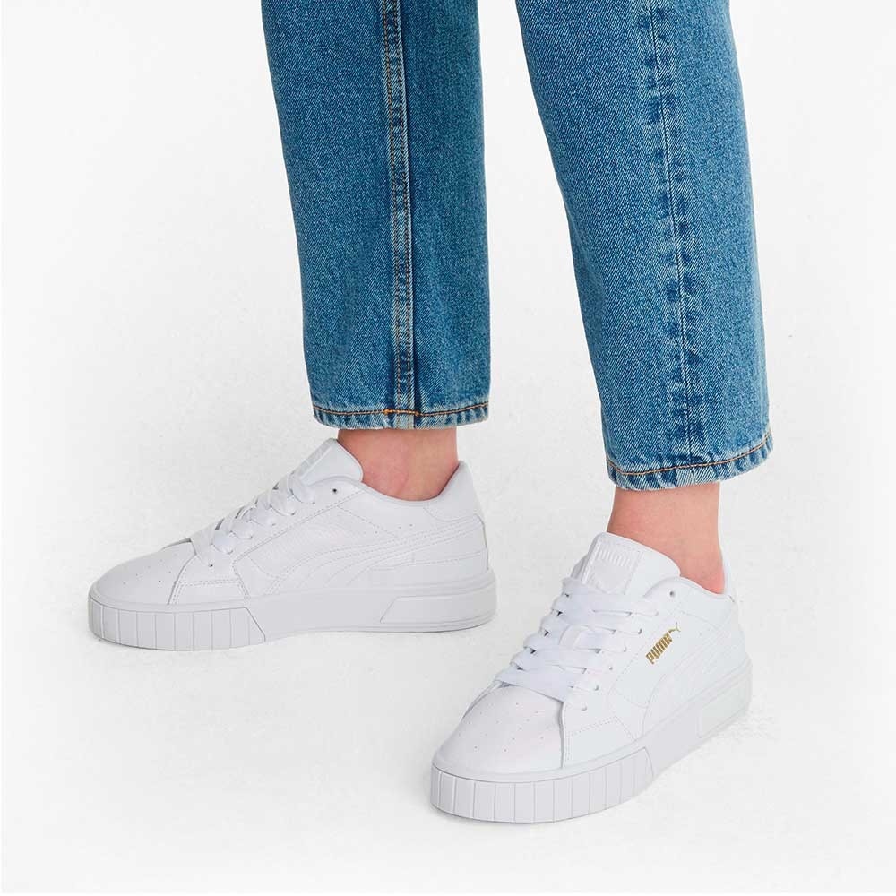 Tenis Urbano Puma Cali Star Wns Blanco De Mujer 380176 01