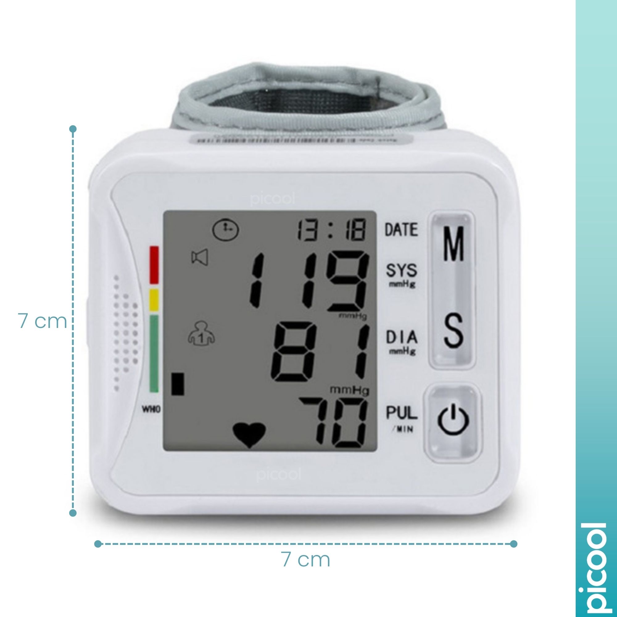 Monitor de presión arterial con voz en español. – TifloProductos