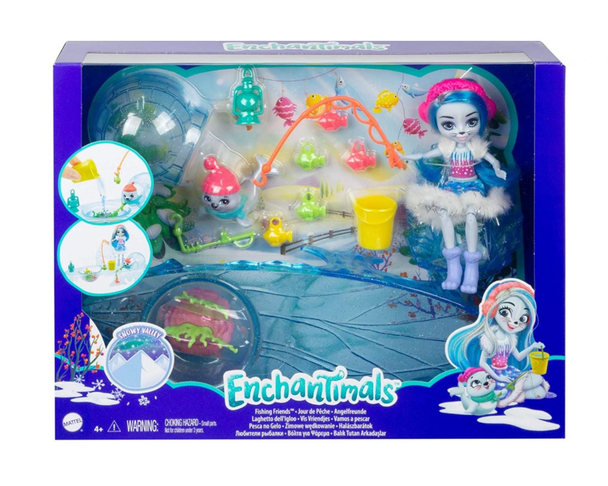 Enchantimals Pesca De Hielo En Snow Valley